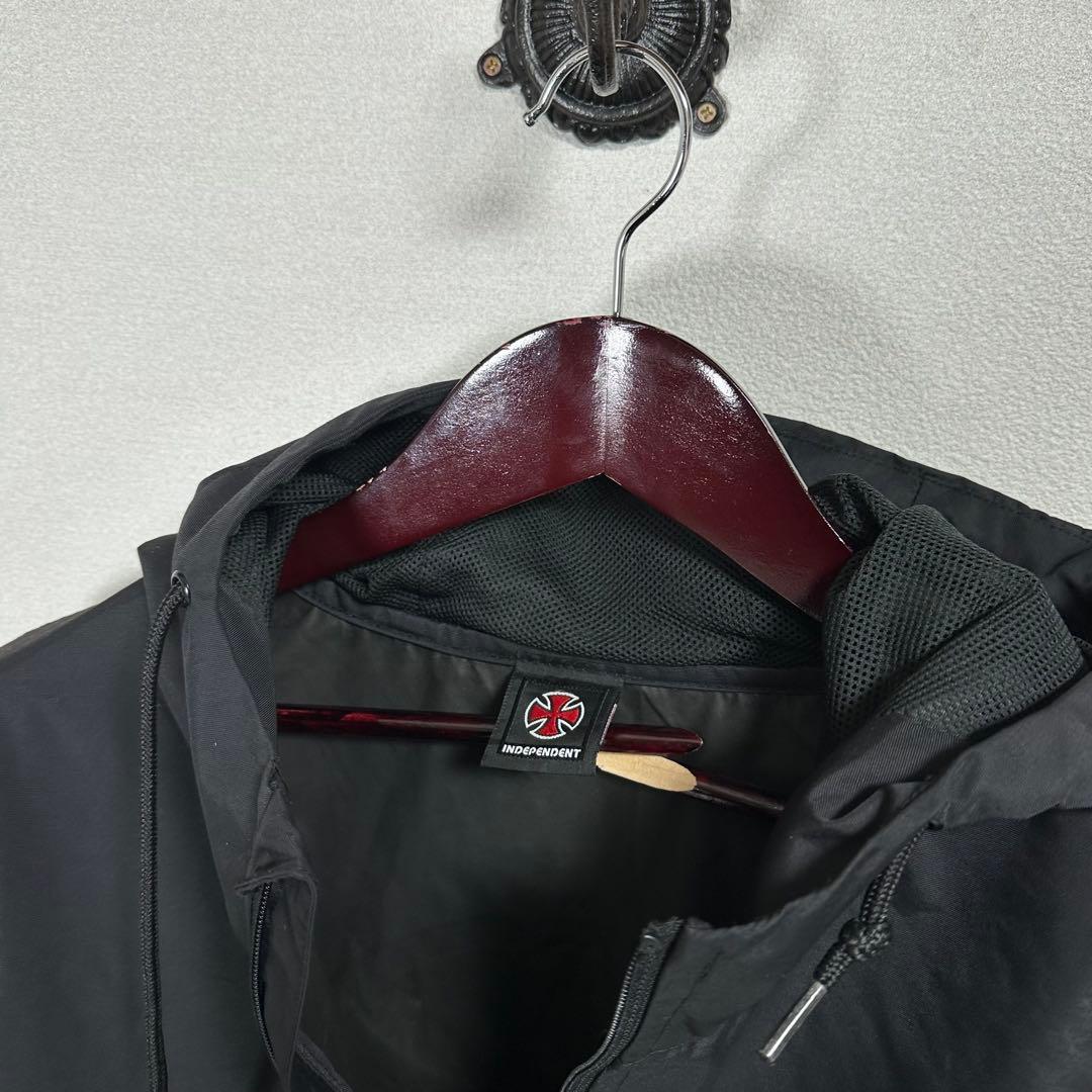 independent 00s ナイロンアノラックフーディー スケーター 西海岸