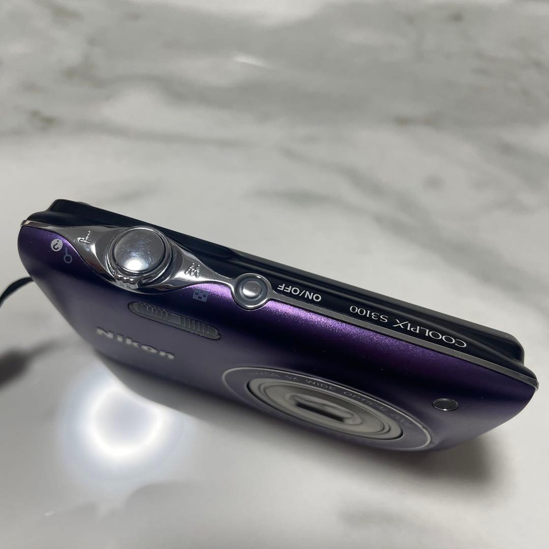Nikon デジタルカメラ　COOLPIX S3100 動作確認済　バッテリー付