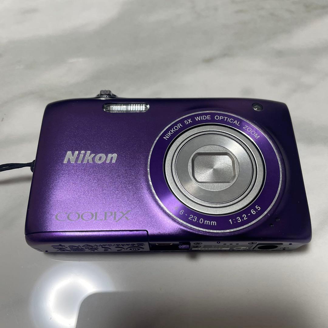 Nikon デジタルカメラ　COOLPIX S3100 動作確認済　バッテリー付