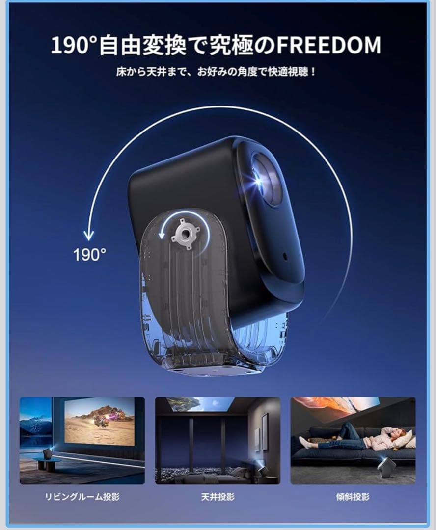 Dangbei N2 mini プロジェクター本体　HDMIケーブルおまけ付き