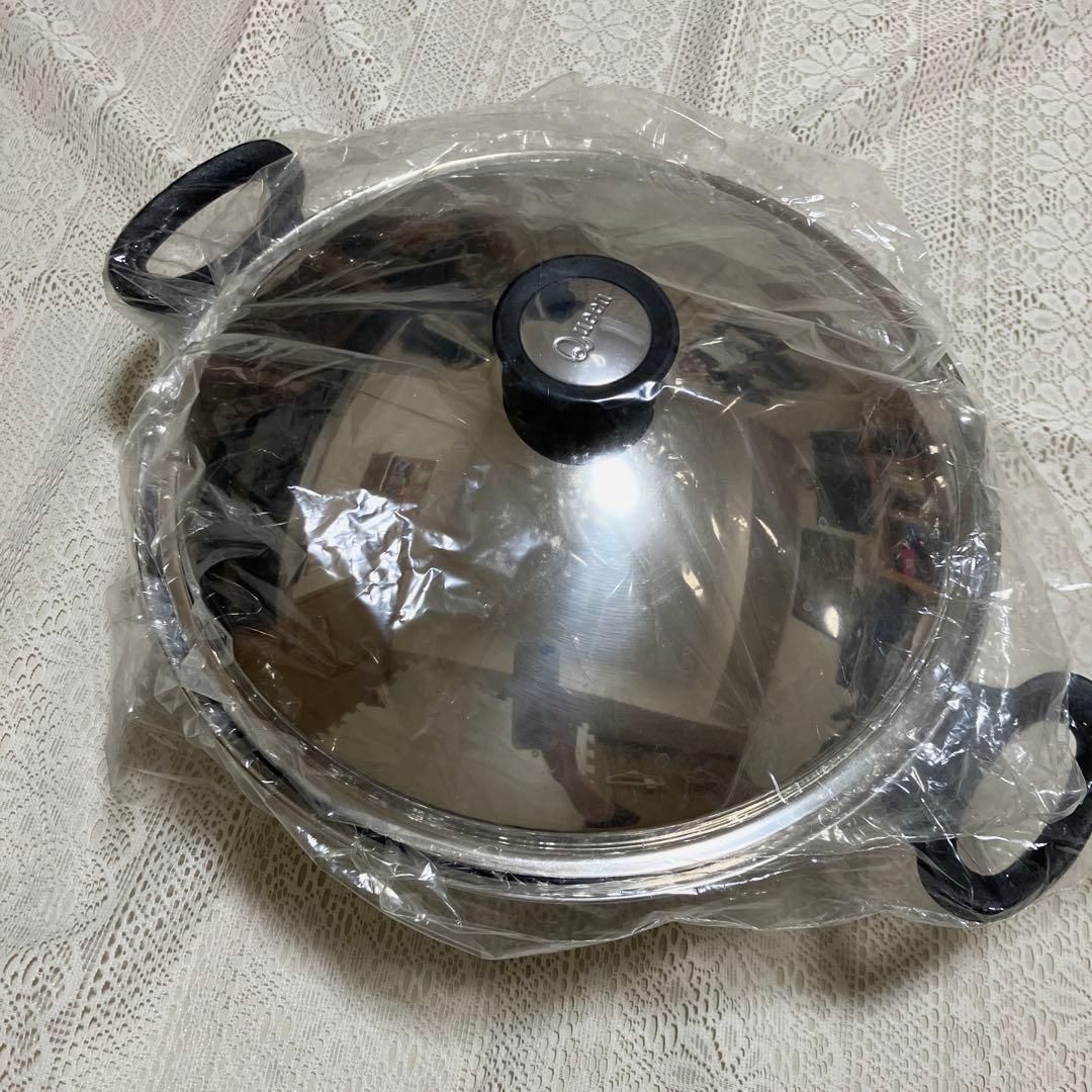 Amway Queenアムウェイ クイーンクック　ウォック　中華鍋　両手鍋