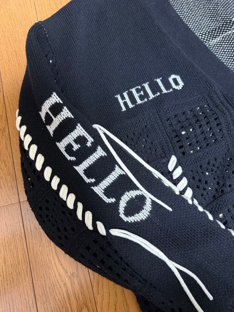 ハローキティ × メゾンスペシャル クロシェライクニットカーディガン 入手困難