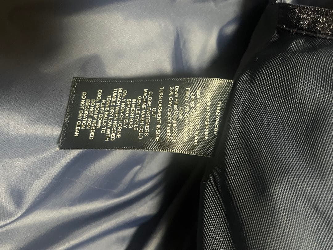 ラルフローレン　RLX フード付きダウンジャケット 赤