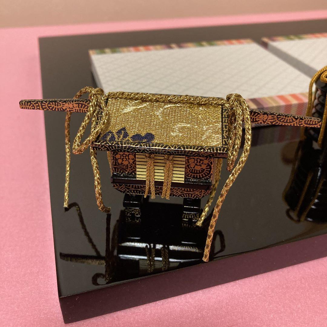 雛飾り　雛道具　雛人形　お雛様　屏風　親王台　貝桶　飾り台　御籠　御所車