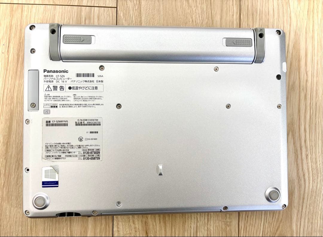 Let's note CF-SZ6 SSD512GB Panasonic 軽量