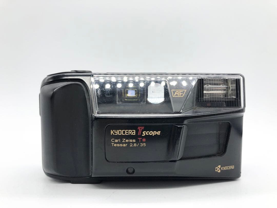 【完動品】KYOCERA T scope フィルムカメラ 動作確認済