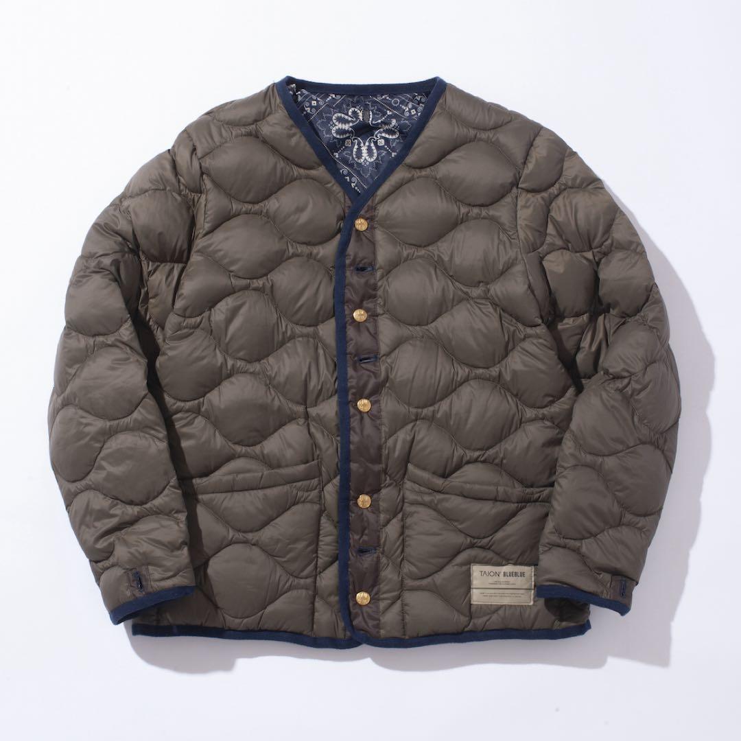 TAION×BLUEBLUE ダウンフィールドコート　ハリウッドランチマーケット