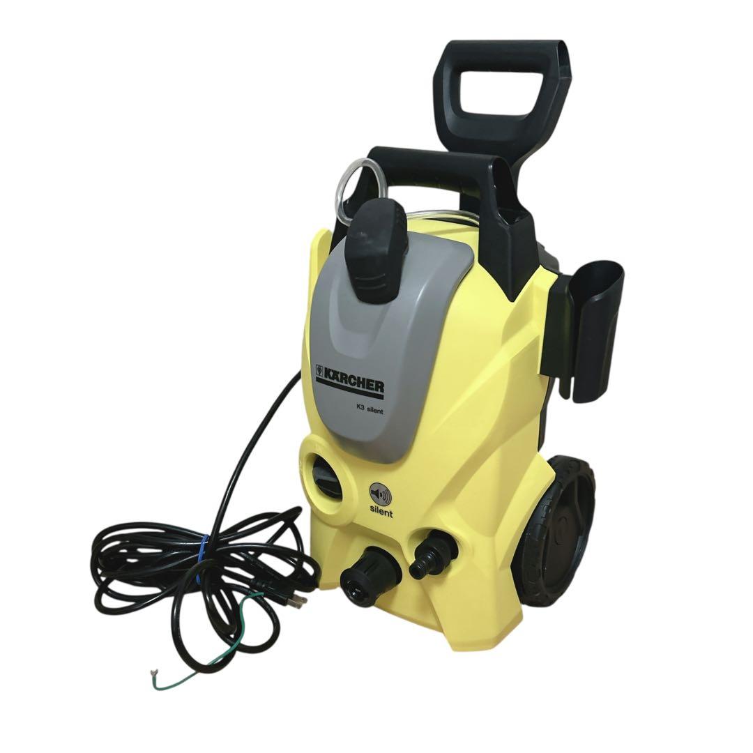 【美品】ケルヒャー 高圧洗浄機 K3 サイレント (60Hz) 付属品多数