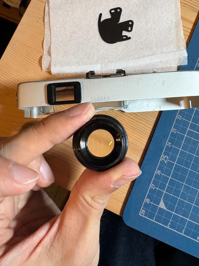 （kiki）Konica C35 flash matic バーガンディ