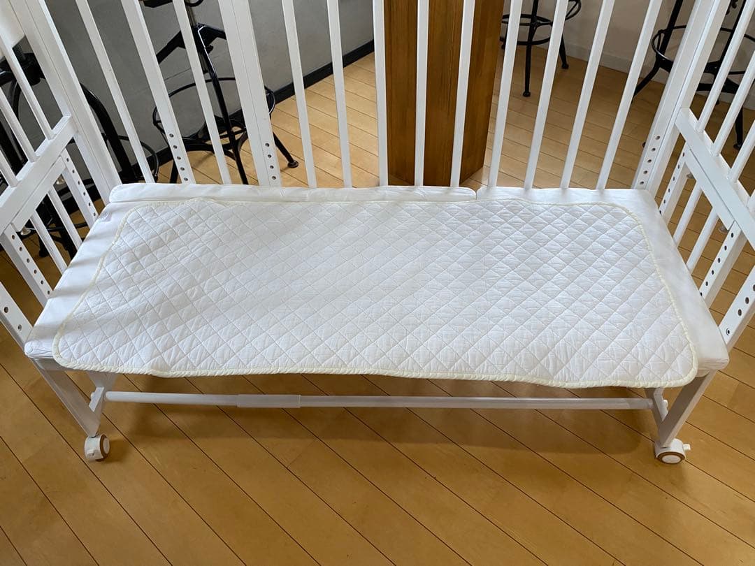 大和屋　そいねーる＋ロング　セット　ホワイト　ベビーベッド(掛け布団セット付)