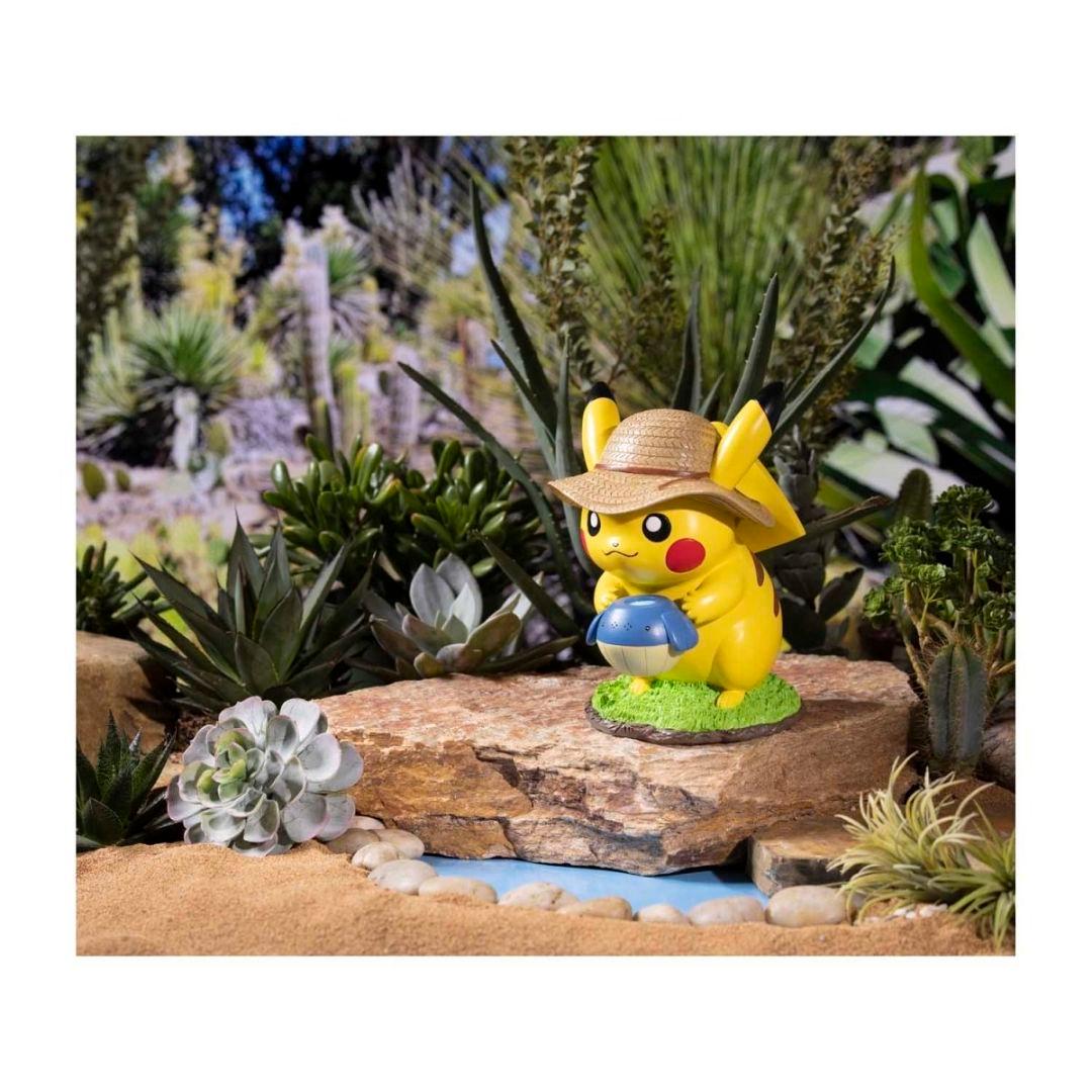 アメリカ　ポケモンセンター　ピカチュウ　メス　農婦　ガーデン飾り物　フィギュア