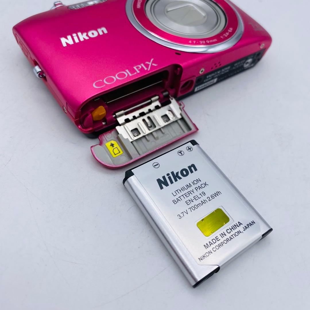 ★【美品動作確認済み】Nikon COOLPIX S3500