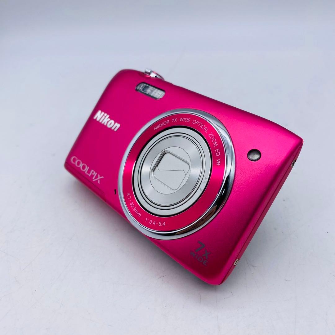 ★【美品動作確認済み】Nikon COOLPIX S3500