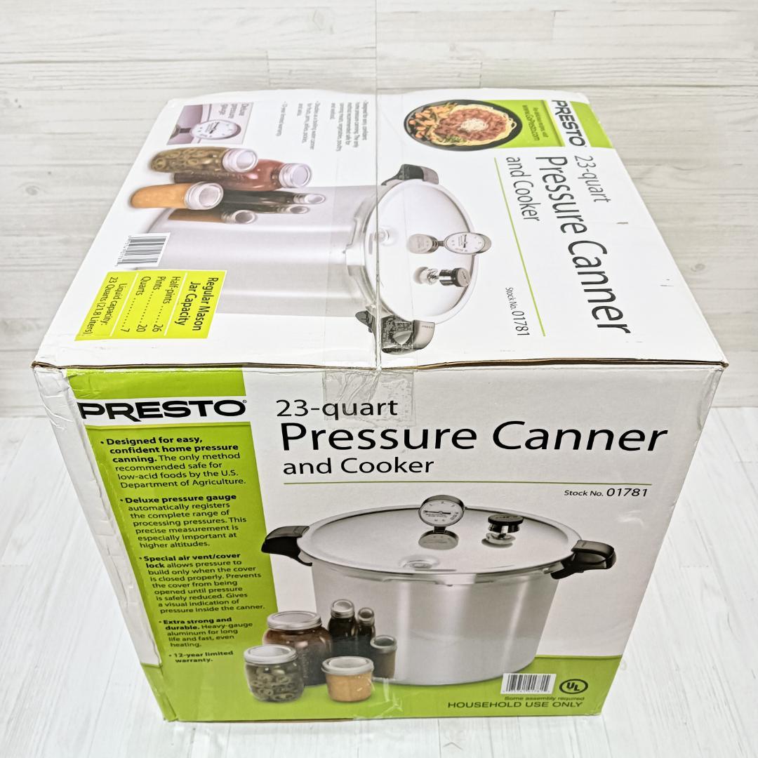 【未使用】PRESTO Pressure Canner アルミニウム 圧力鍋