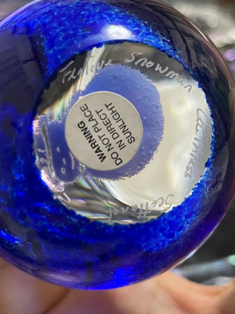 ケイスネス 社スノーマン ペーパーウェイト