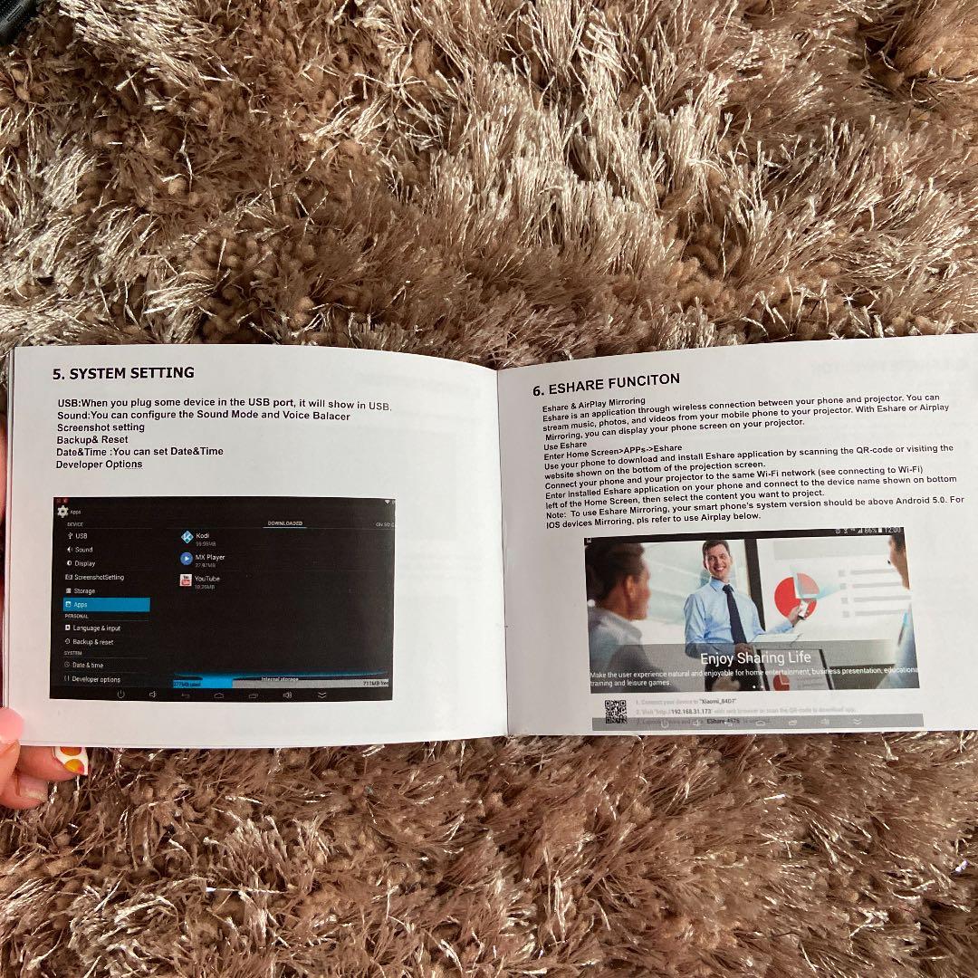 スマートミニプロジェクター