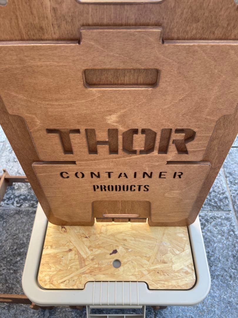 5点セットTHOR コンテナ アウトドアテーブル 75サイズ