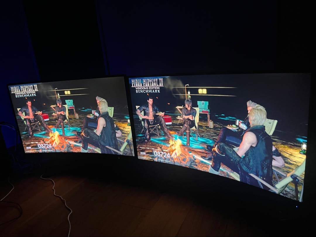 【最終値下げ】ゲーミングPCフルセット(31.5湾曲モニター2枚)