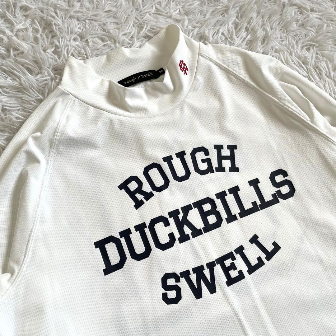 rough＆Swell ラフアンドスウェル モックネック ホワイト M ゴルフ