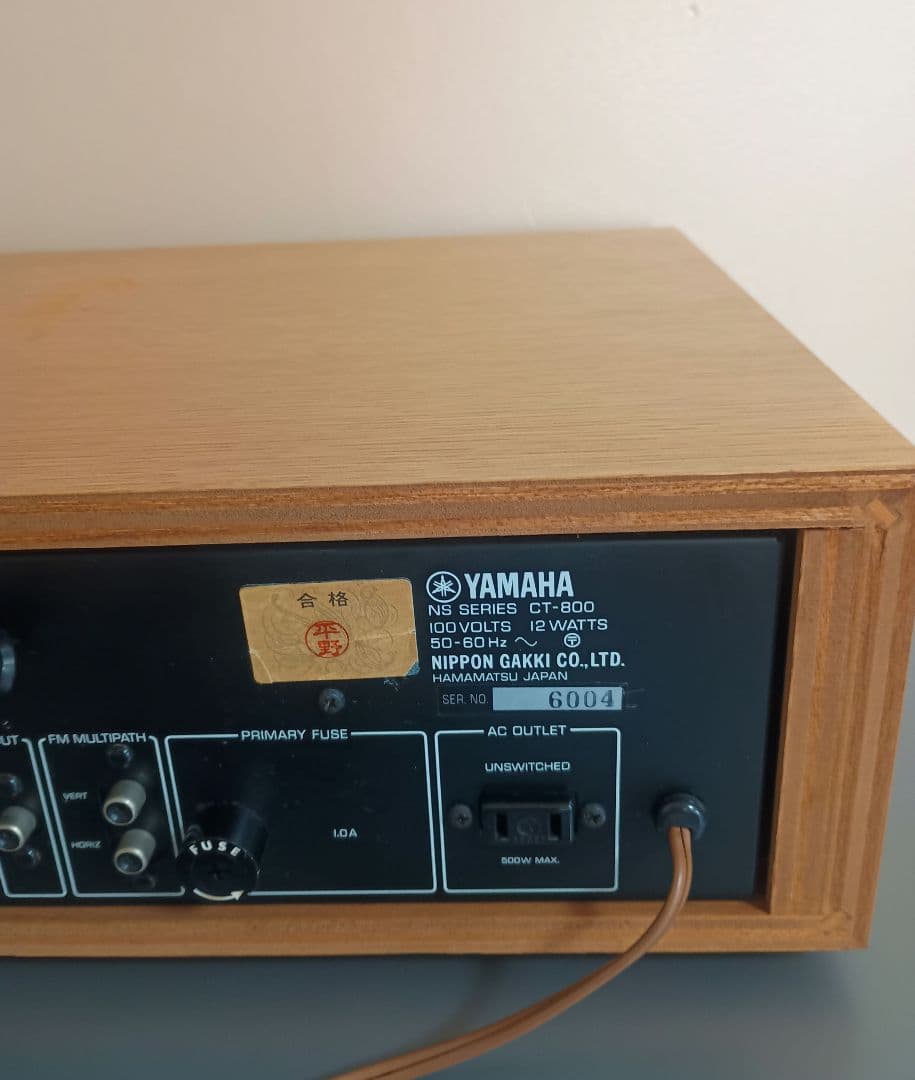 YAMAHA　CT-800 ステレオ チューナー