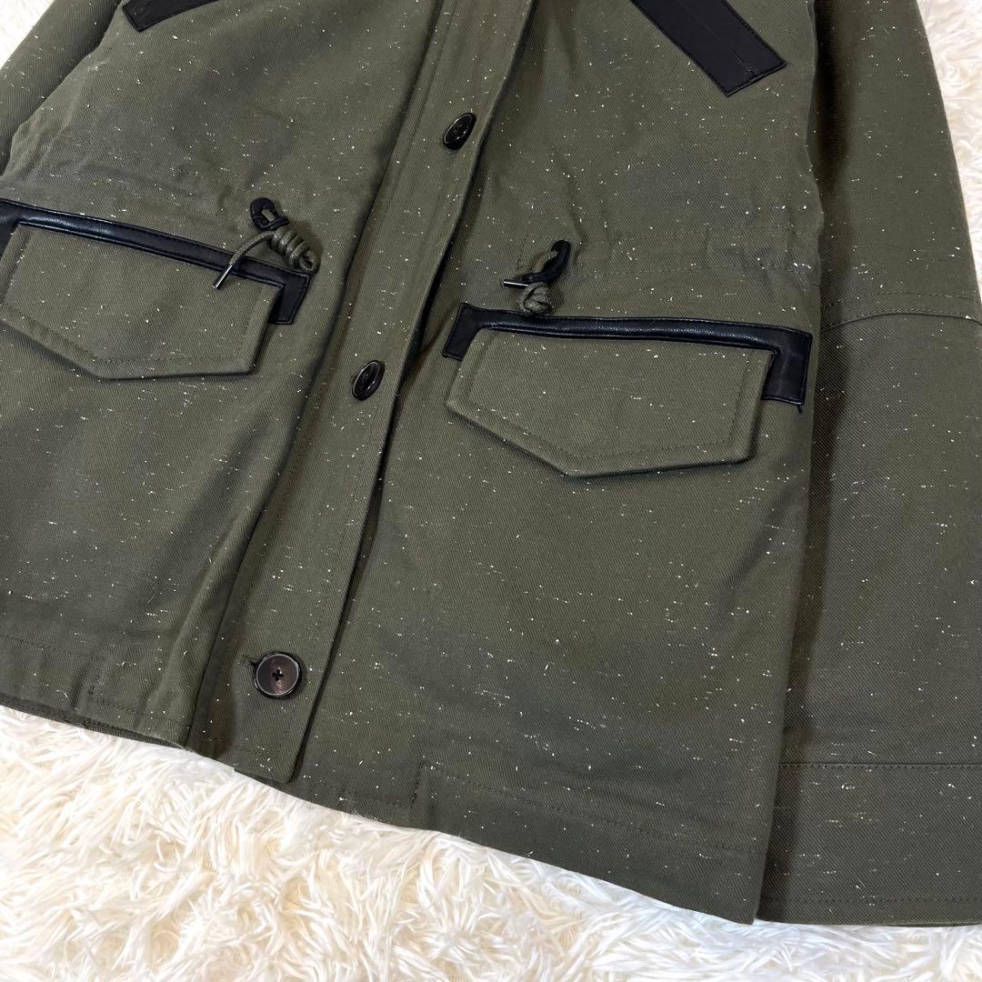 極美品✨ デンハム ボアライナー付 マウンテンパーカー モッズコート 3way