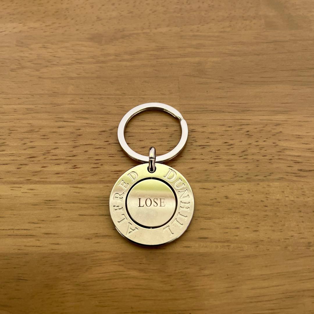 dunhill WIN LOSE DECISIONキーホルダー
