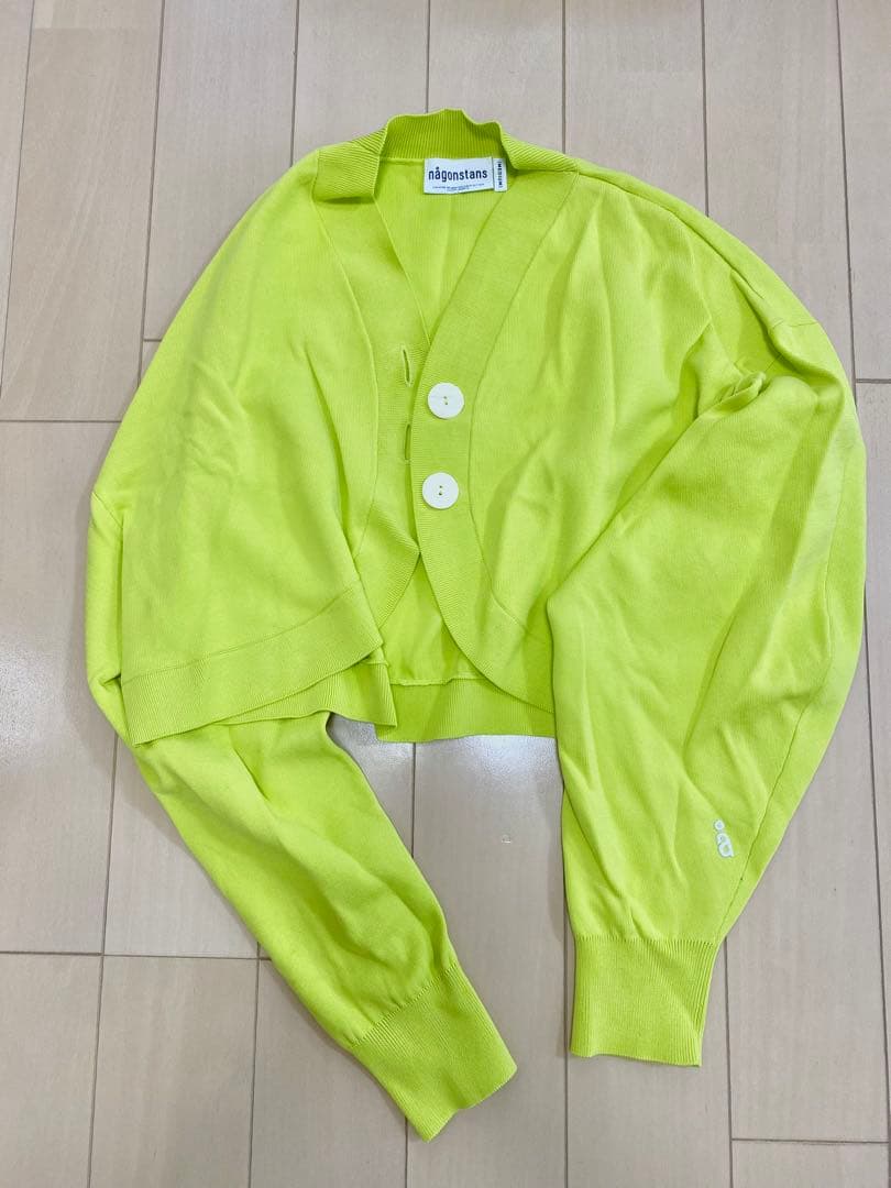 nagonstans ナゴンスタンス カーブ フロント C/D カーディガン