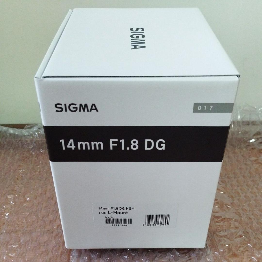 新品 SIGMA レンズ 14mm F1.8 DG HSM ライカL用