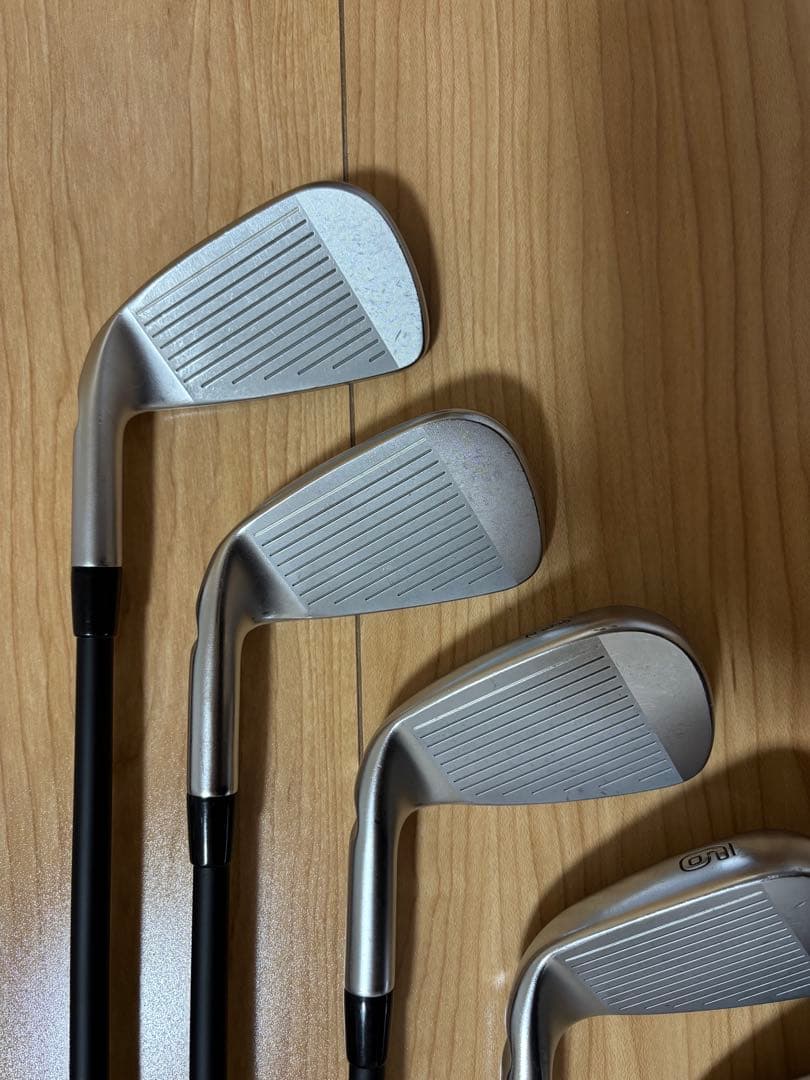 PING i210アイアン　TRAVIL 95S 6番〜UW 6本セット黒ドット