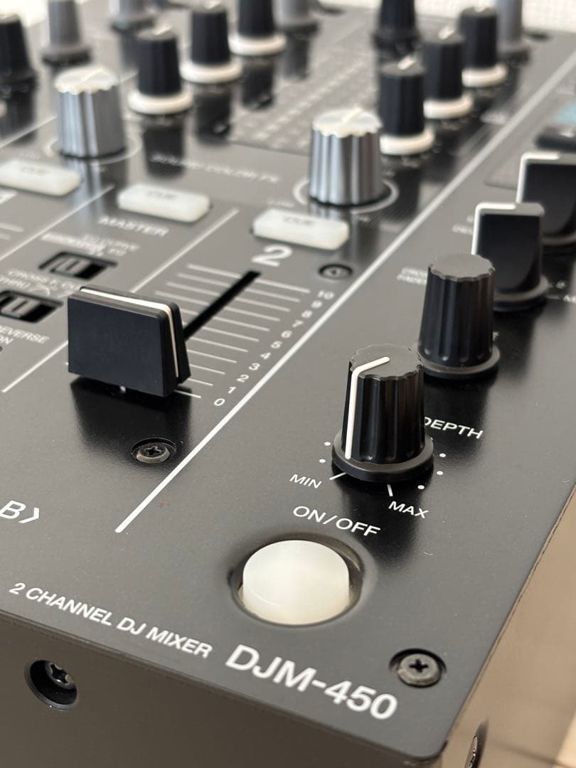 Pioneer DJ DJM-450 2チャンネルDJミキサー