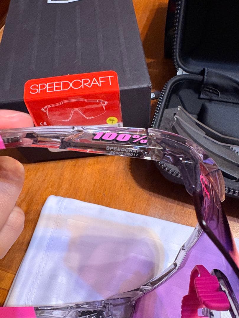100% Speedcraft Tokyo ワンハンドレッド サングラス