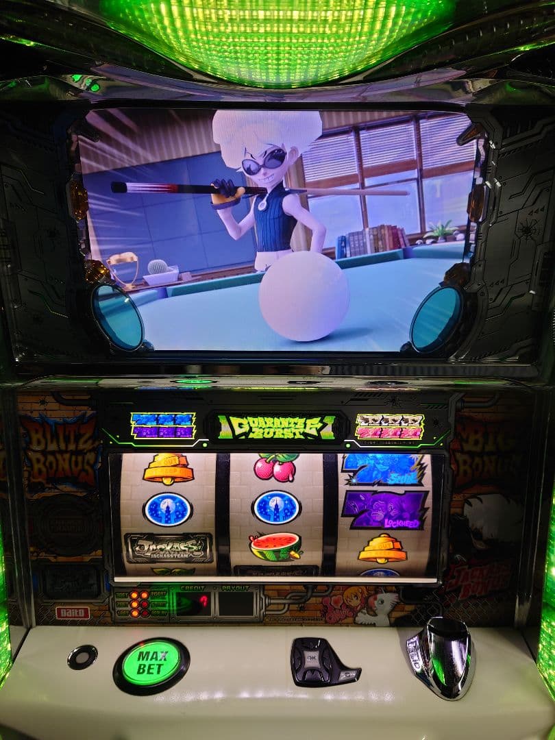 パチスロ　実機　ジャッカスチーム