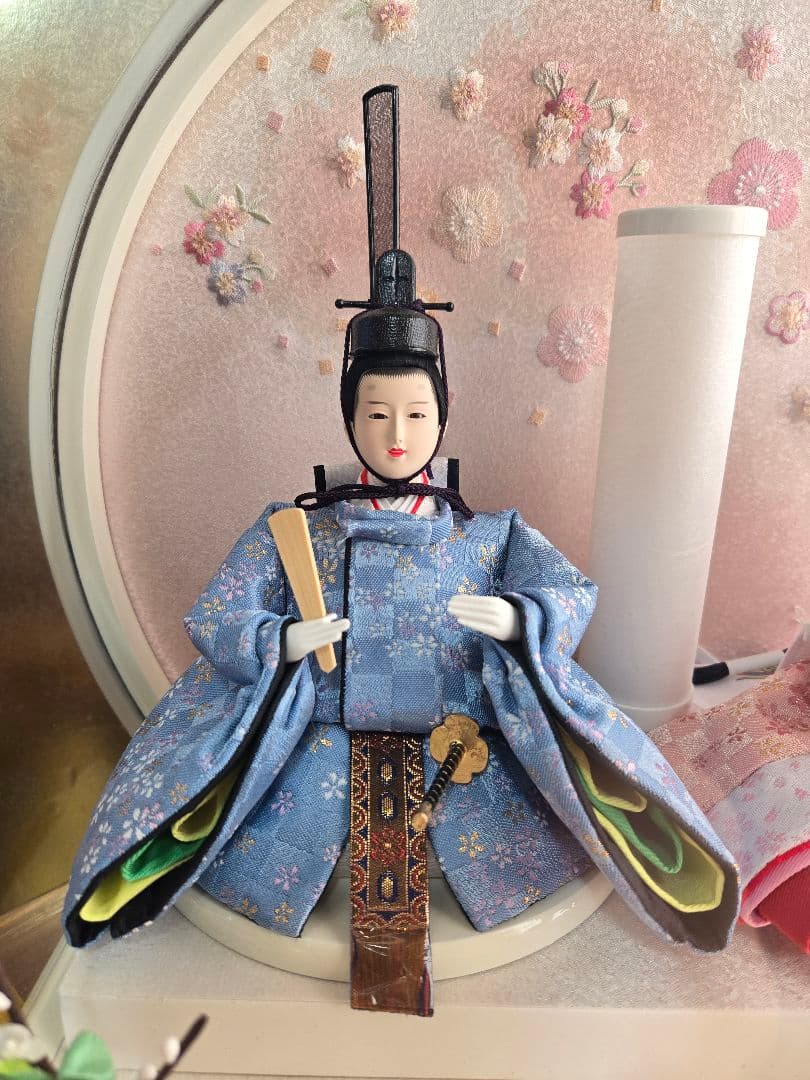 【一点限り】雛人形 ケース飾り　K65