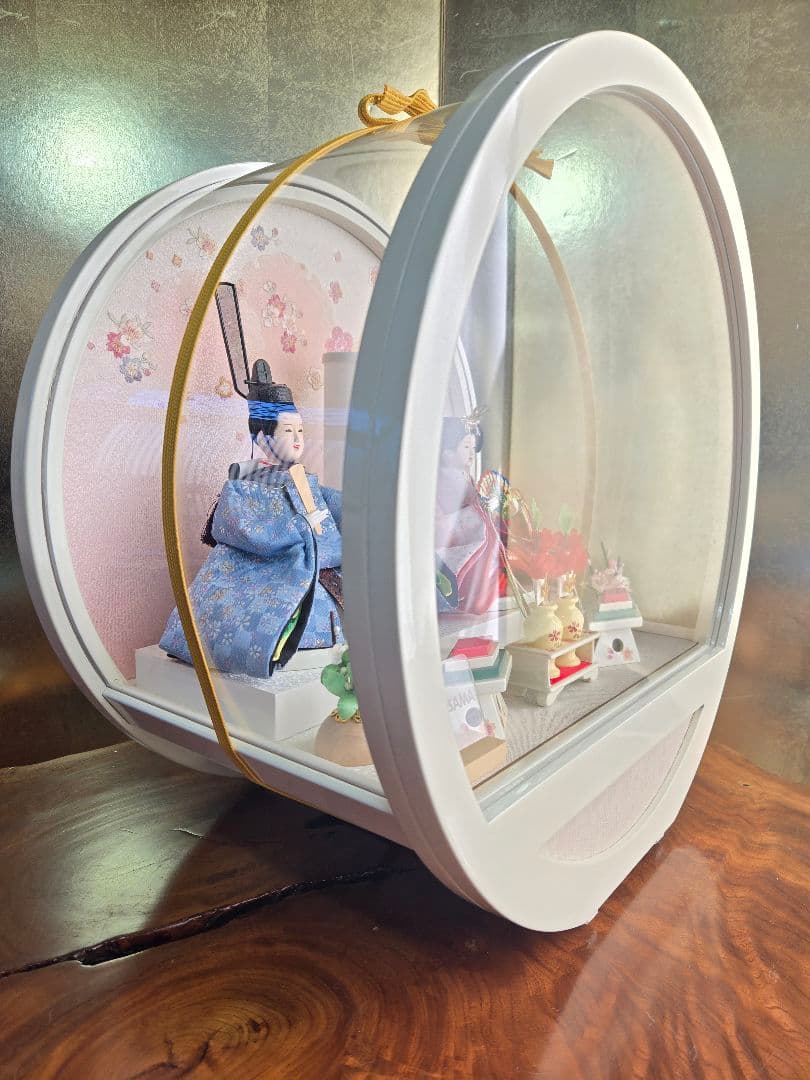 【一点限り】雛人形 ケース飾り　K65