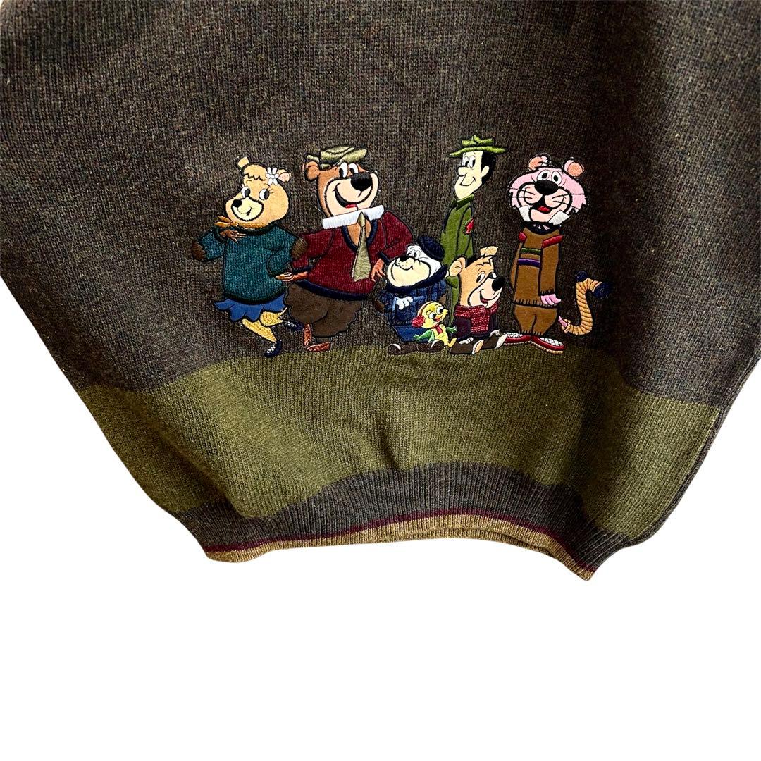 新品　90s CASTELBAJAC カステルバジャック ニットセーター 刺繍