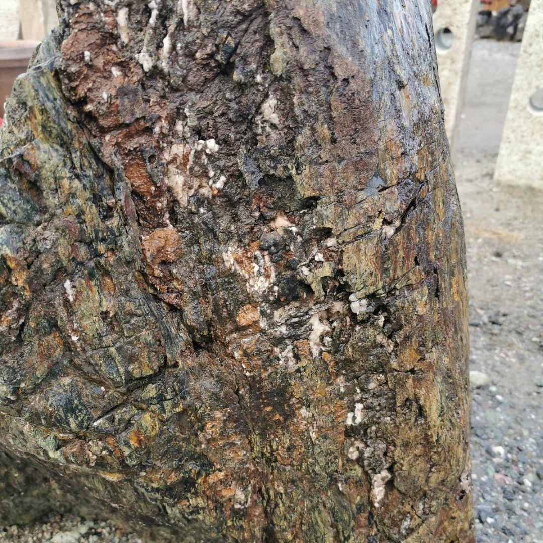 三波石　五色石　239キロ　庭石　石　鑑賞石　庭　坪庭　置物　オブジェ