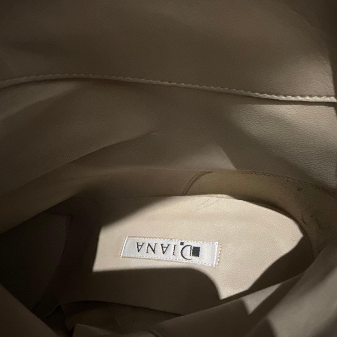 【SALE】DIANA ブラックレザー ロングブーツ