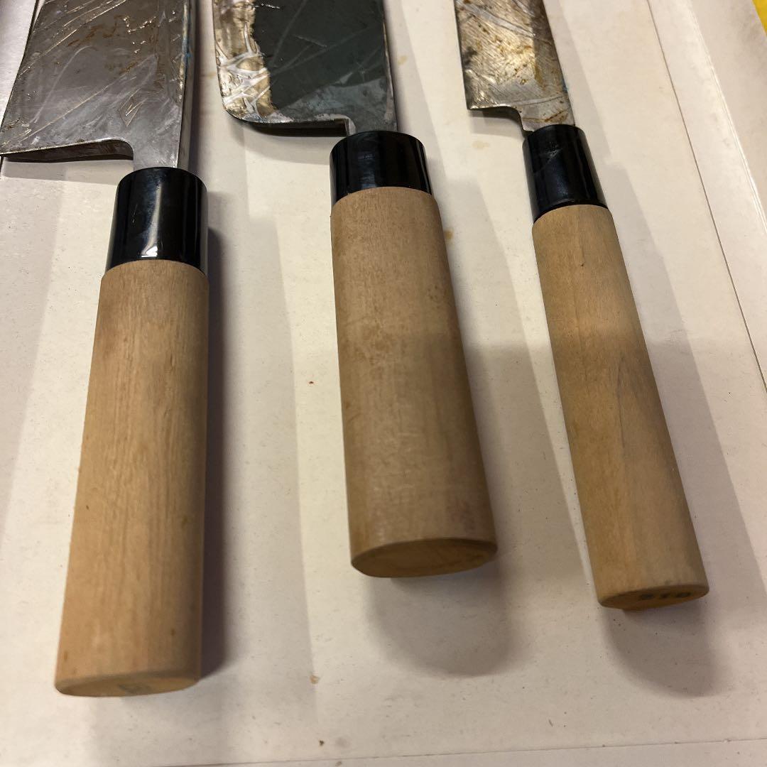 木屋　包丁　3本セット