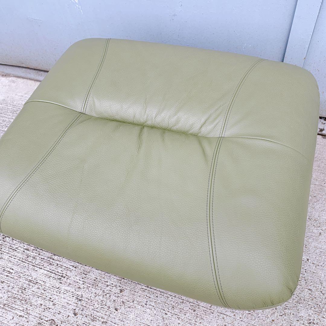 【美品】カリモク karimoku チターノchitano オットマン スツール