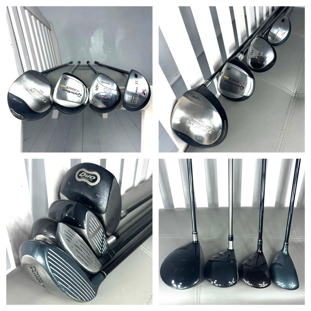 本格派 メンズゴルフクラブ 14本 フルセット ミズノ ゴルフセット お試し