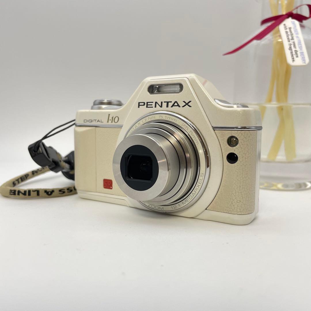 難有特価✨PENTAX Optio l-10✨動作確認済 スマホ転送OK 可愛い