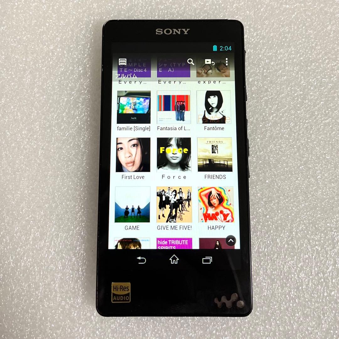 【バッテリー良好】SONY ウォークマン　NW-F886 32GB くろ