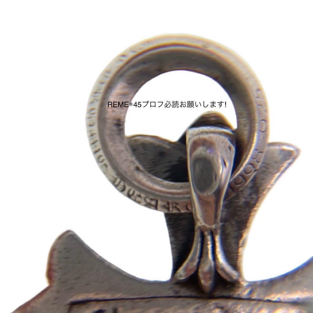 【鑑定済】クロムハーツ スモールCHクロス ダガー キーリング キーホルダー