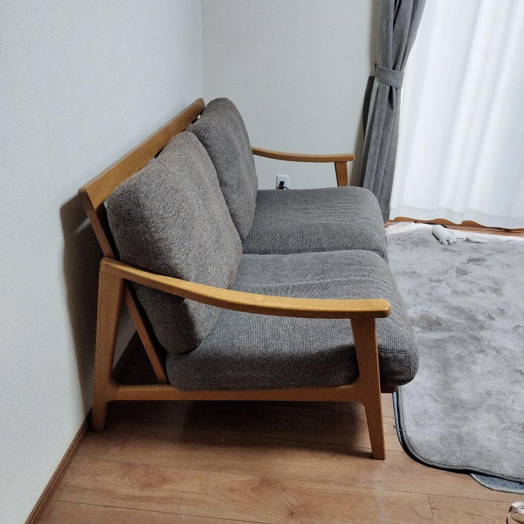 シギヤマ家具　 2〜3人掛けソファ