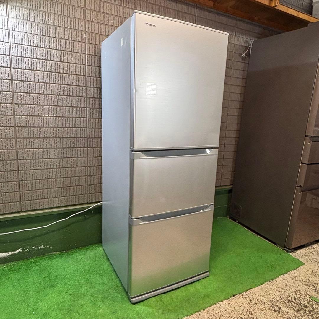 TOSHIBA 330L 冷蔵庫 大容量 2017年製【地域限定配送無料】