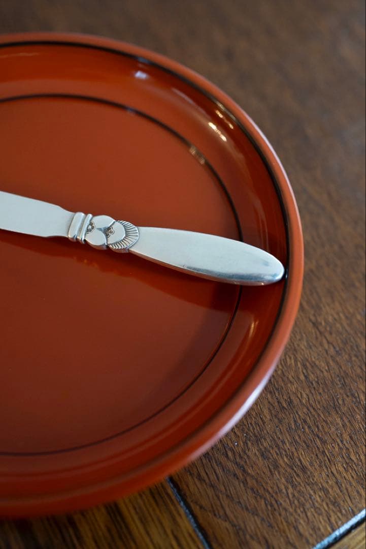 ジョージ・ジェンセン カクタス 純銀製バターナイフ（1本）