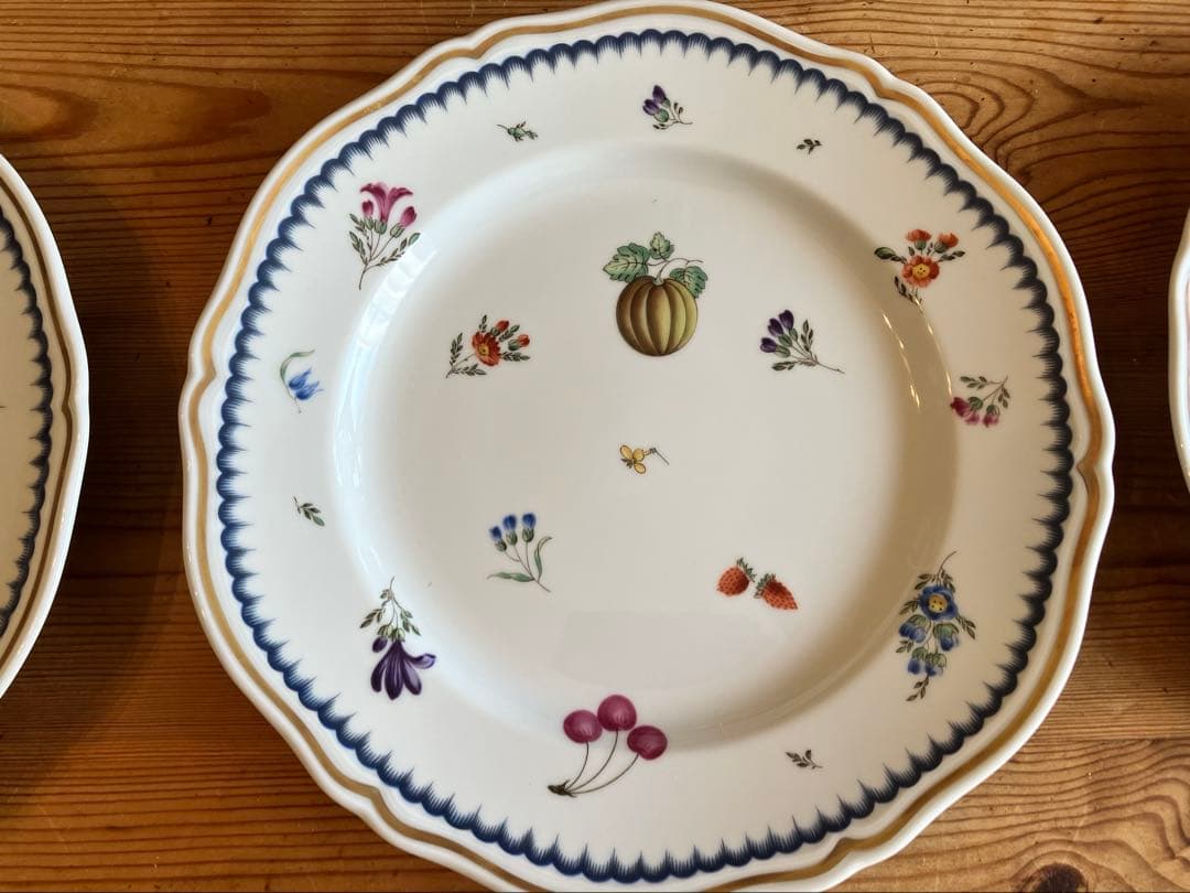 ジノリ　アンティコイタリアンフルーツ　26.5ディナープレート×6