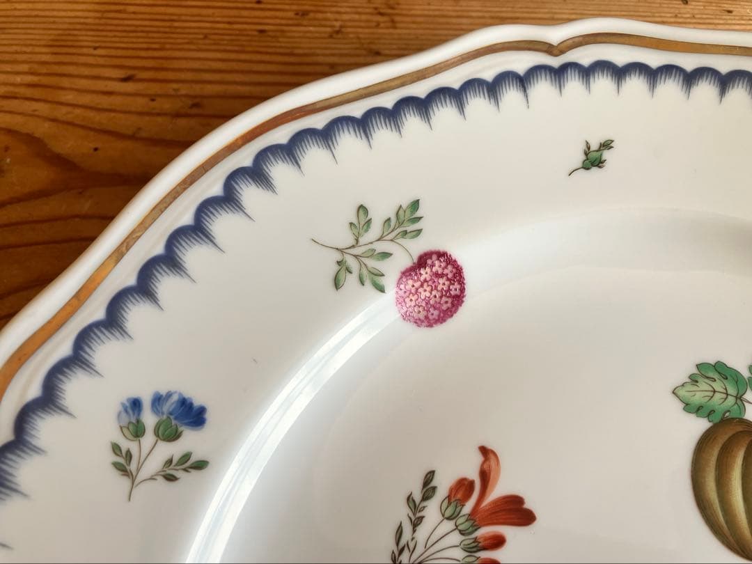 ジノリ　アンティコイタリアンフルーツ　26.5ディナープレート×6