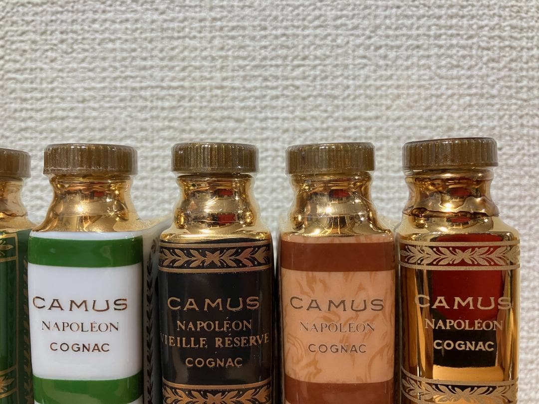 未開封　ブランデー　カミュ　ブック　ナポレオン　ミニ　7本セット