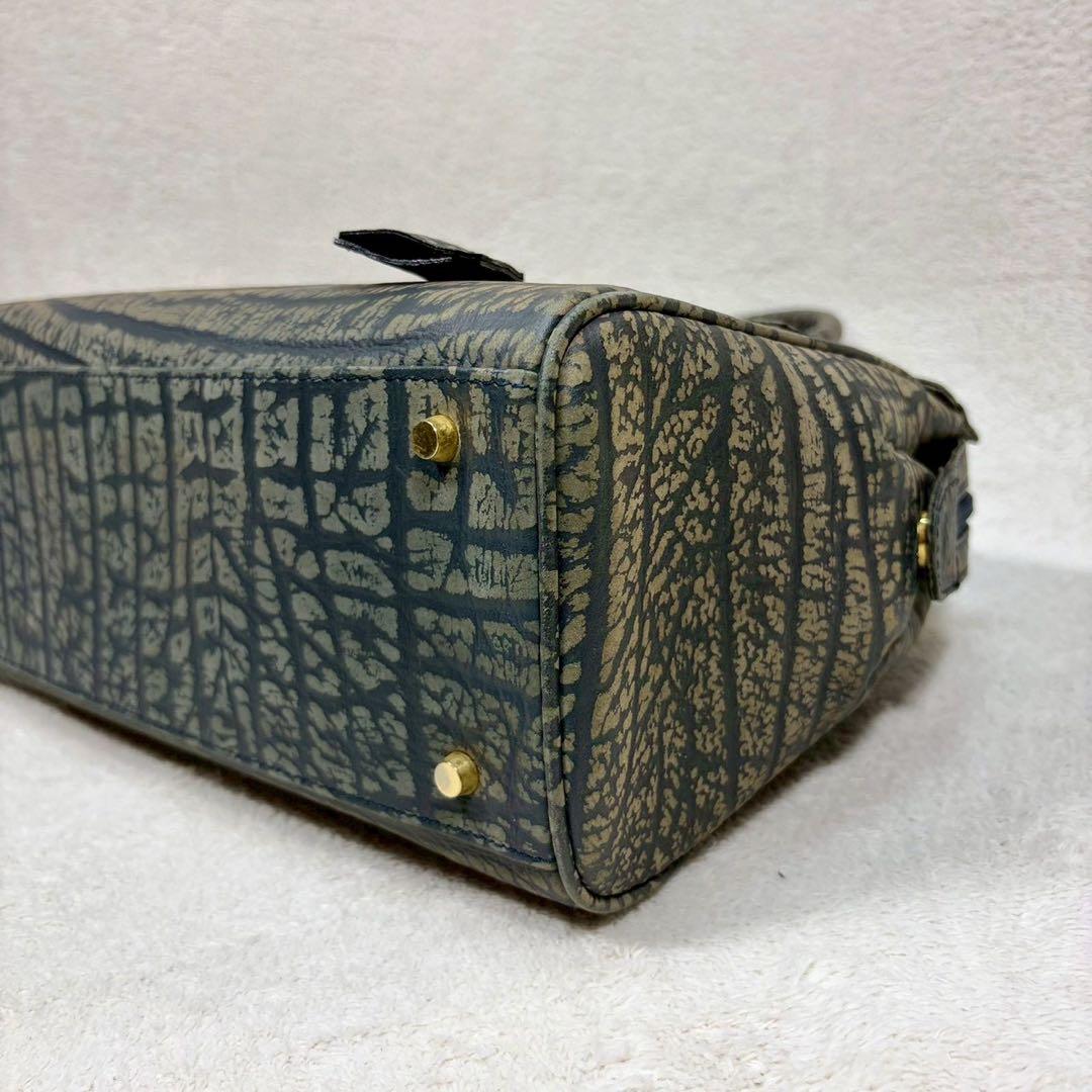 【極美品✨】アフリカンアンテロープ　ハンド　エキゾチックレザー　JRA カデナ